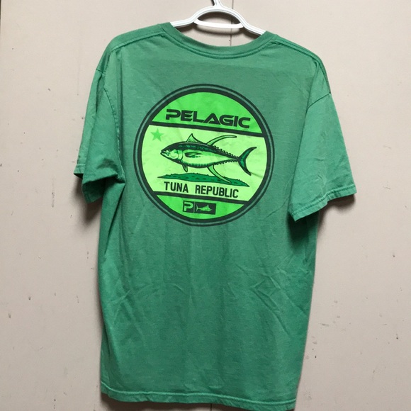 LG Green Tuna Pelagic Short Sleeve - Picture 3 of 4